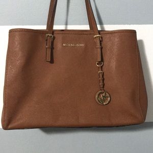 Large leather Michael Kors purse